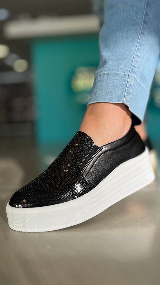 Tênis Slip On Sapatenis Plataforma Feminino Tênis Slip On Tenis