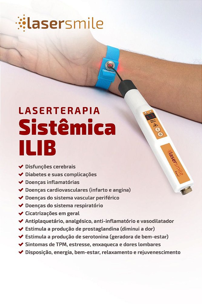 Pulseira ILIB LASER SMILE Implafarma Pulseira ILIB LASER SMILE Implafarma