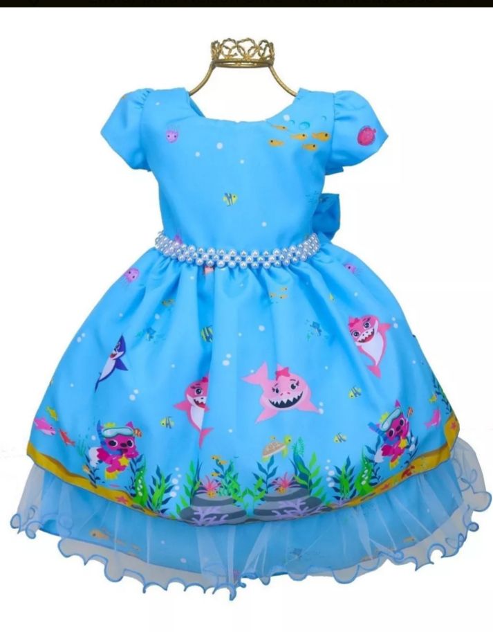 vestido infantil aniversario 2 anos