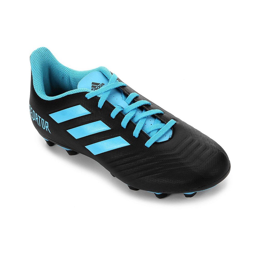 chuteira de campo adidas preta