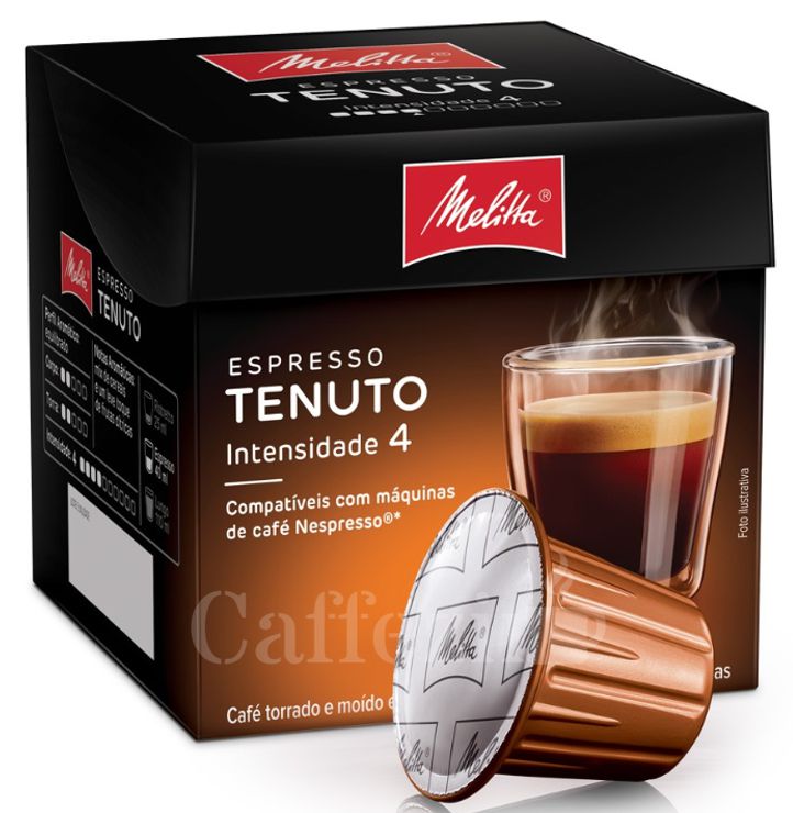 CÁPSULA DE CAFÉ COMPATÍVEL COM NESPRESSO TENUTO 10