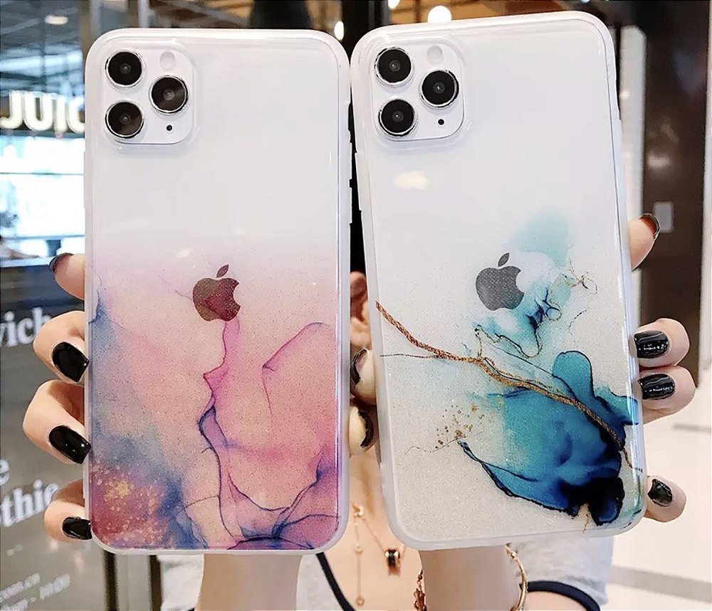 Case marmorizada - Fashion Capas