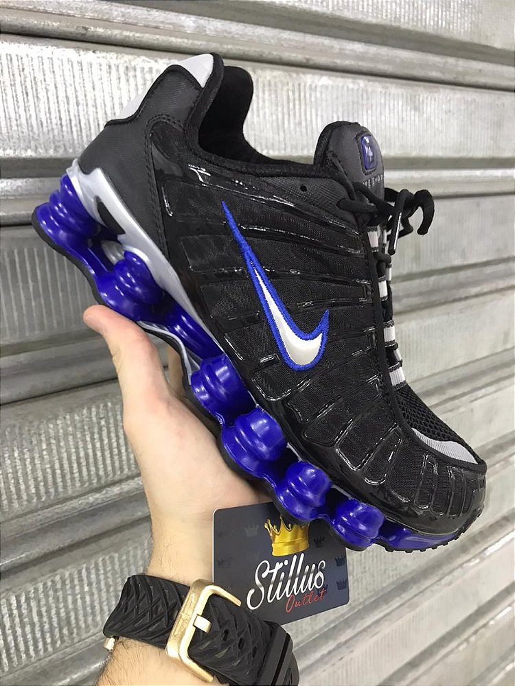 nike shox tl azul