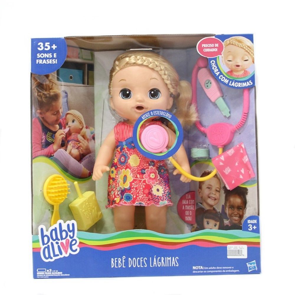 Boneca Baby Alive Bebe Doces Lagrimas Loira Hasbro Detalhes Magazine Quer Presentear O Seu Lugar E Aqui Boneca Baby Alive Bebe Doces Lagrimas Loira Hasbro Detalhes Magazine Quer Presentear O Seu Lugar E Aqui