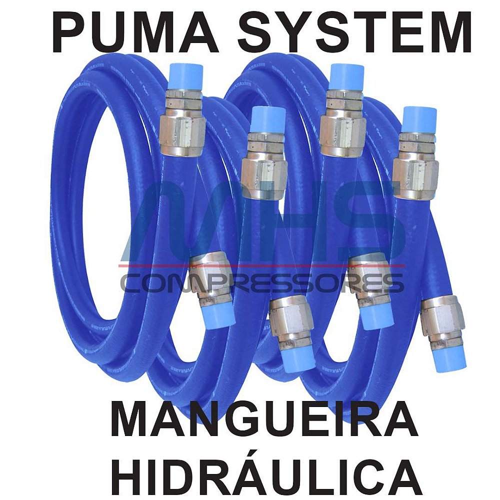 Kit Mangueira Hidr Ulica Para Compressor Puma System Mhs Compressores