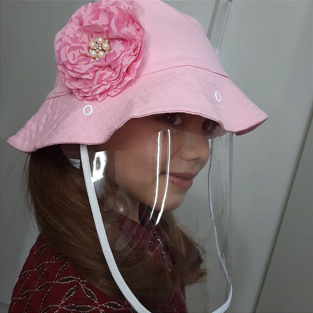 Chapeu infantil com protetor Clearance