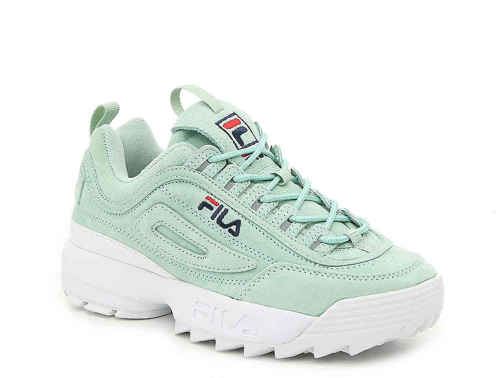 tenis fila disruptor verde