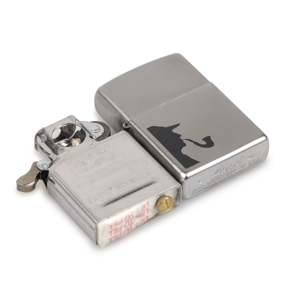 Isqueiro Zippo Sherlock Holmes Pipe Para Cachimbo Cachimbos E Charutos Tabacaria Online