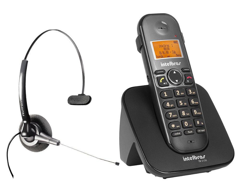Telefone sem fio com fone de ouvido Clearance