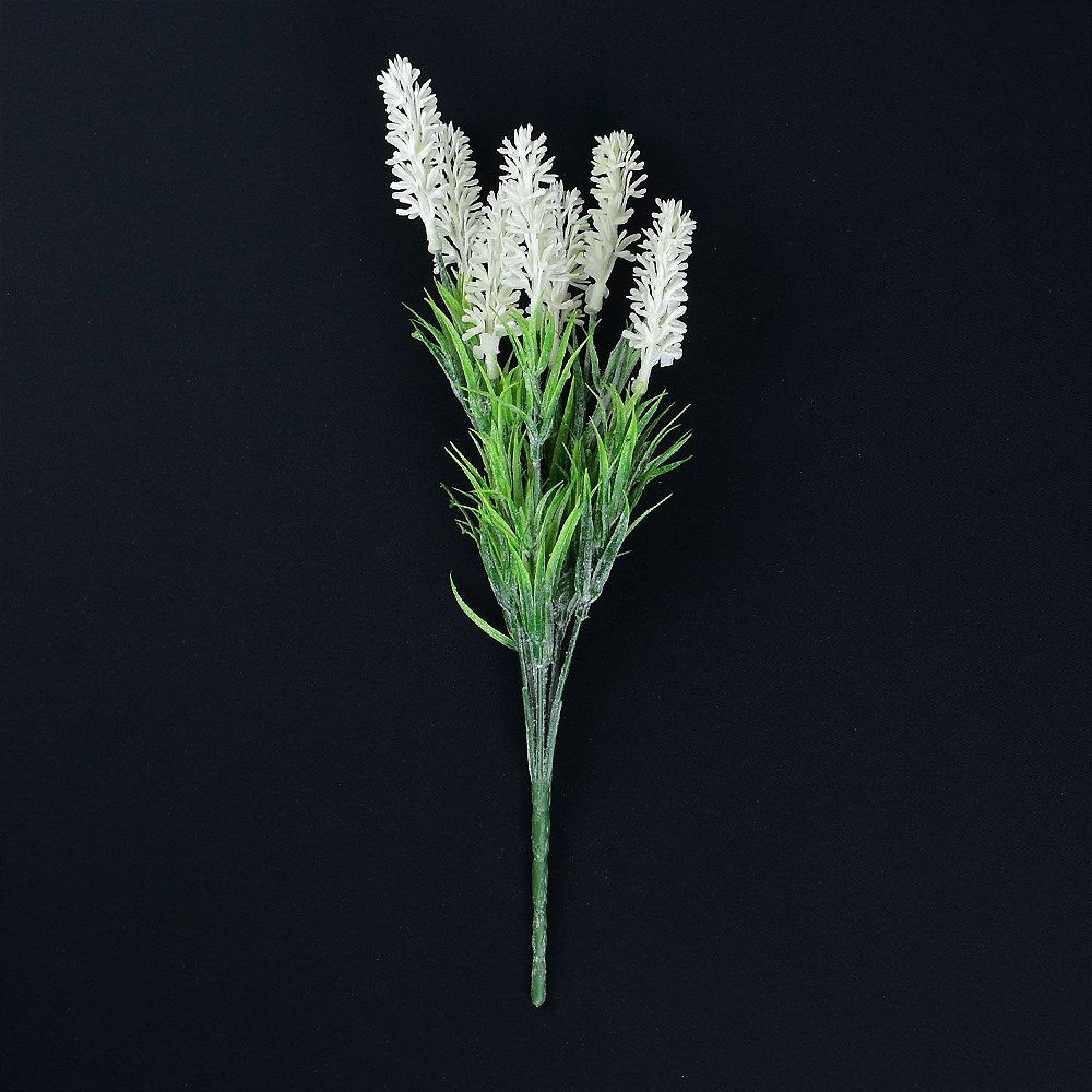 Flor Artificial Lavanda Inglesa Branca - Loja de Artigos para Decoração -  Kasa Ideia
