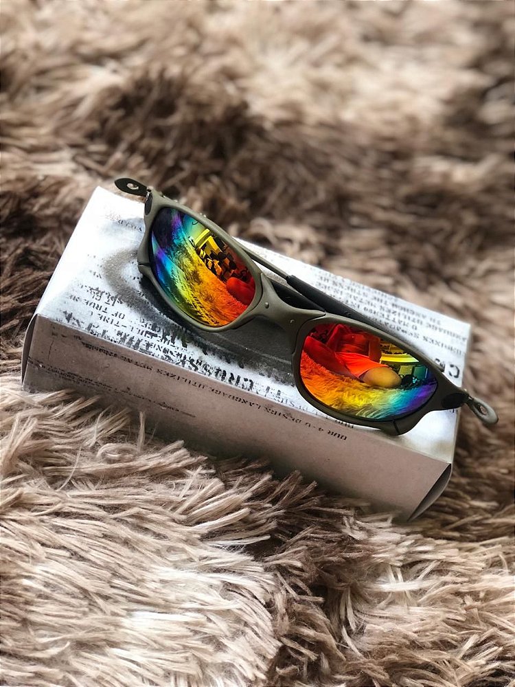 Óculos Oakley Doublex X Lente Arco-Iris Frete Grátis - Outlet Magrinho - Os  Melhores Preços só Aqui!