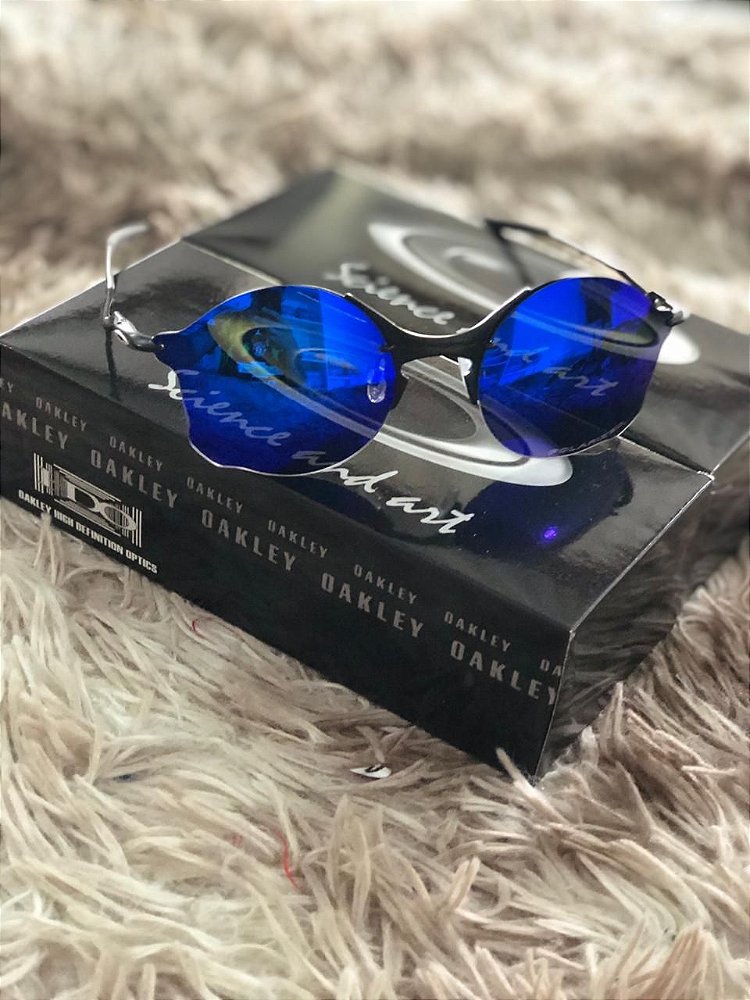 Óculos Oakley Tailend Lente Azul Escuro Armação Preta Frete Grátis - Outlet  Magrinho - Os Melhores Preços só Aqui!