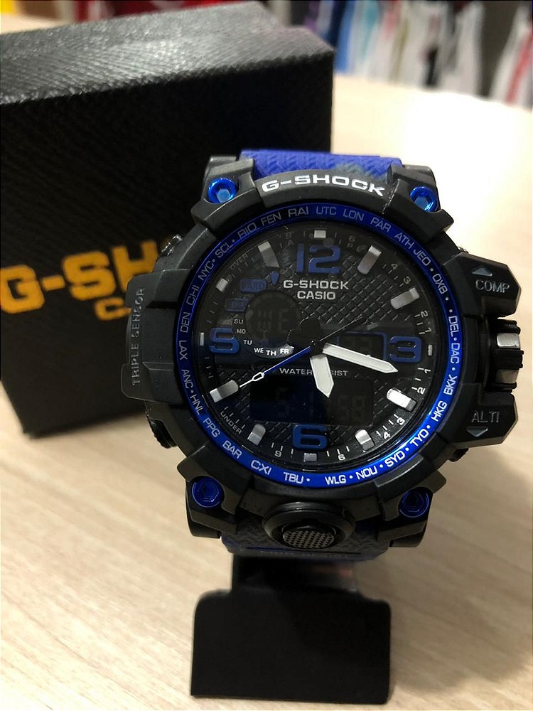 Relógio G-Shock Camuflado Azul Frete Gratis - Outlet Magrinho - Os Melhores  Preços só Aqui!