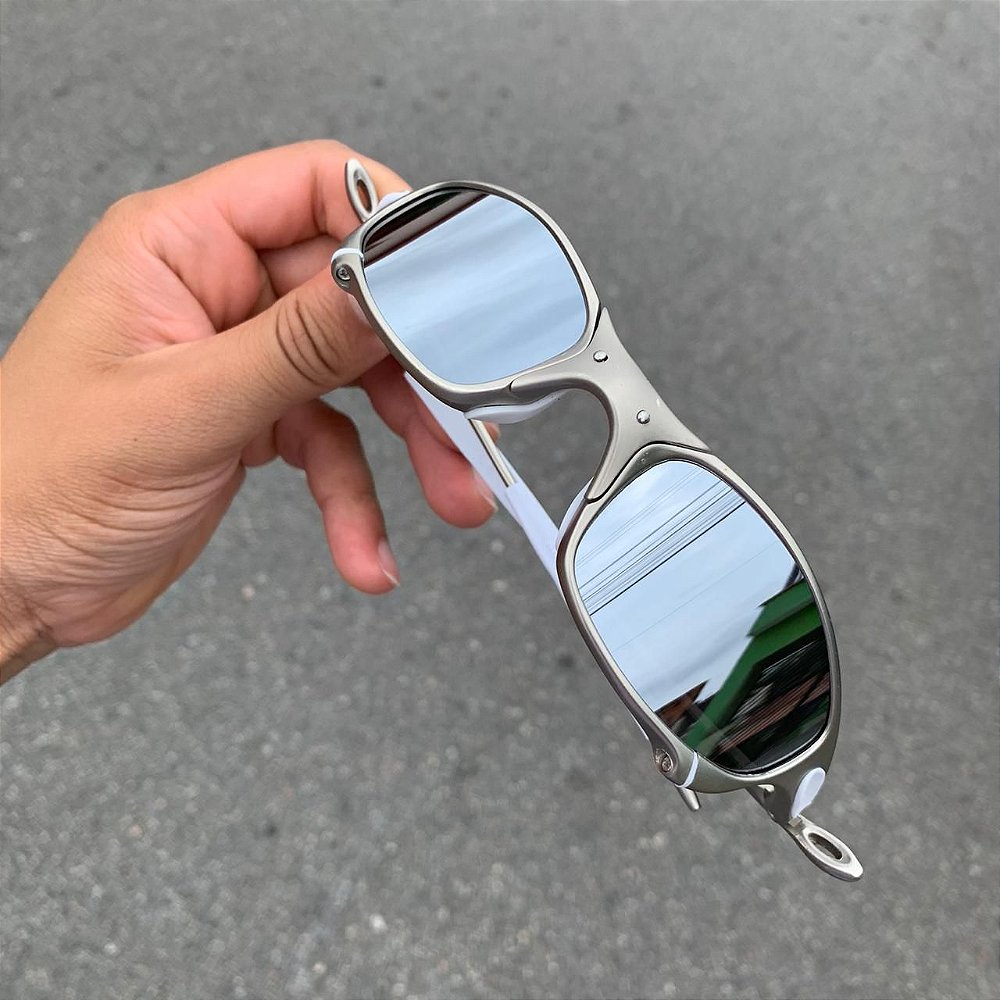 Óculos Oakley Juliet Lente Prata Brilho Reto Armação Plasma Frete Grátis -  Outlet Magrinho - Os Melhores Preços só Aqui!