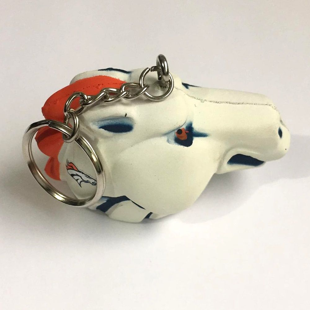 Chaveiro Denver Broncos Foam Head FIRST DOWN Produtos Futebol