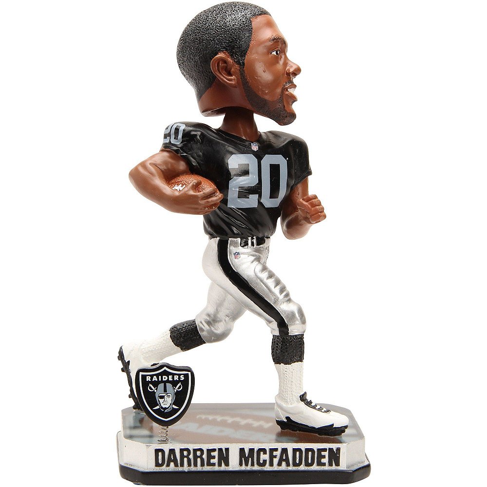 Jogador Player Bobble Darren Mcfadden 20 Oakland Raiders - FIRST DOWN -  Produtos Futebol Americano NFL