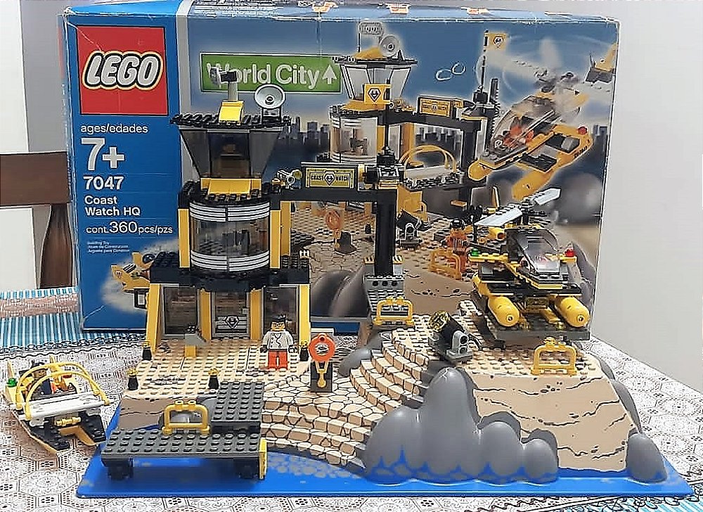 Lego City 7047 Base Guarda Costeira - Brinque Aqui - Brinque Aqui,  Especializados em Brinquedos!