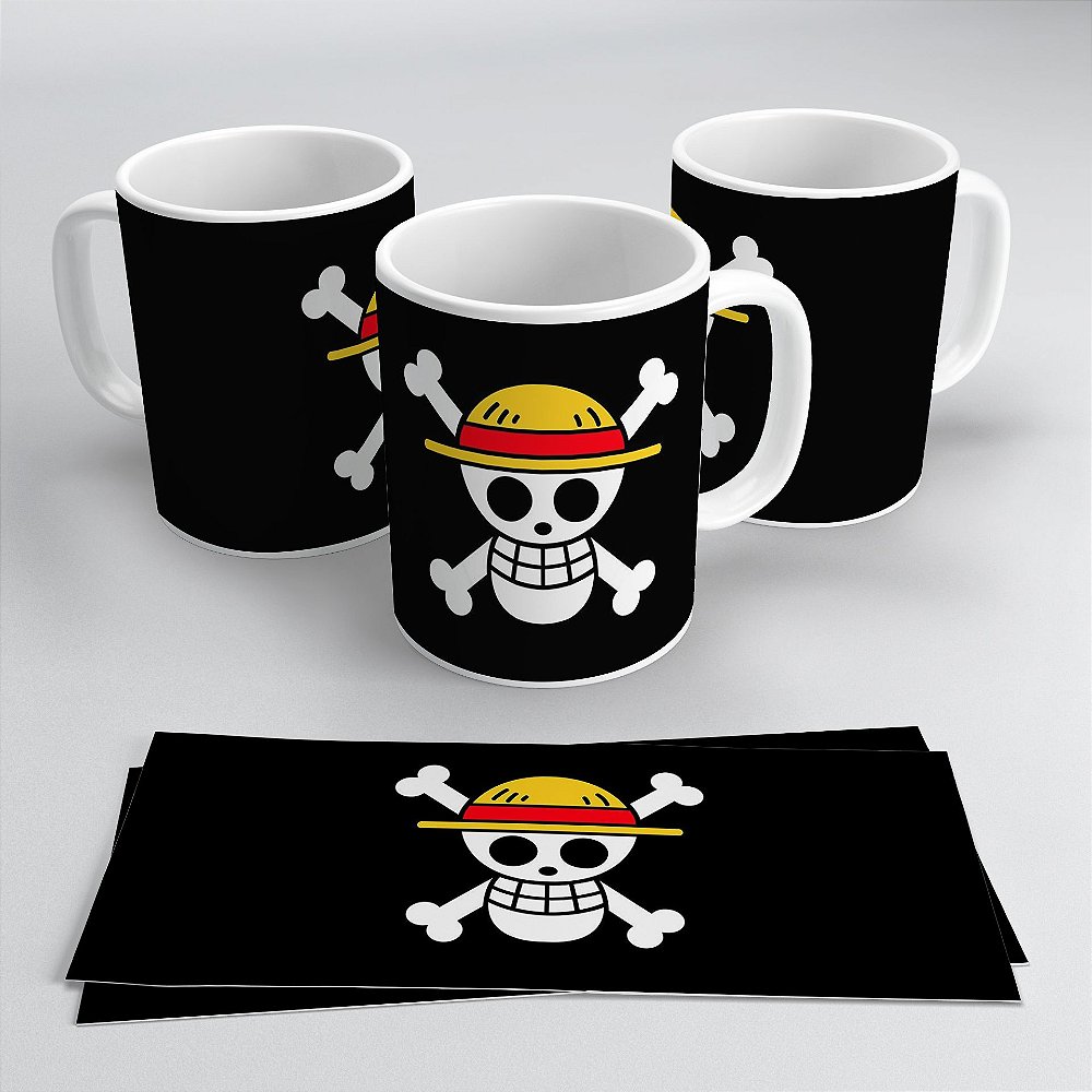 Caneca 300ml One Piece Simbolo Emporium Nerd Caneca 300ml One Piece Simbolo Emporium Nerd
