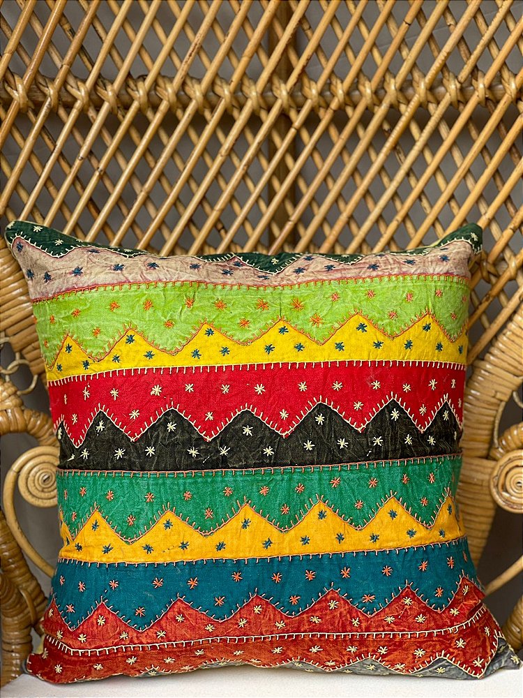 Capa Para Almofada - Patchwork - Colorido - Marrocos For You | Decoração e  Vestuário - Étnico