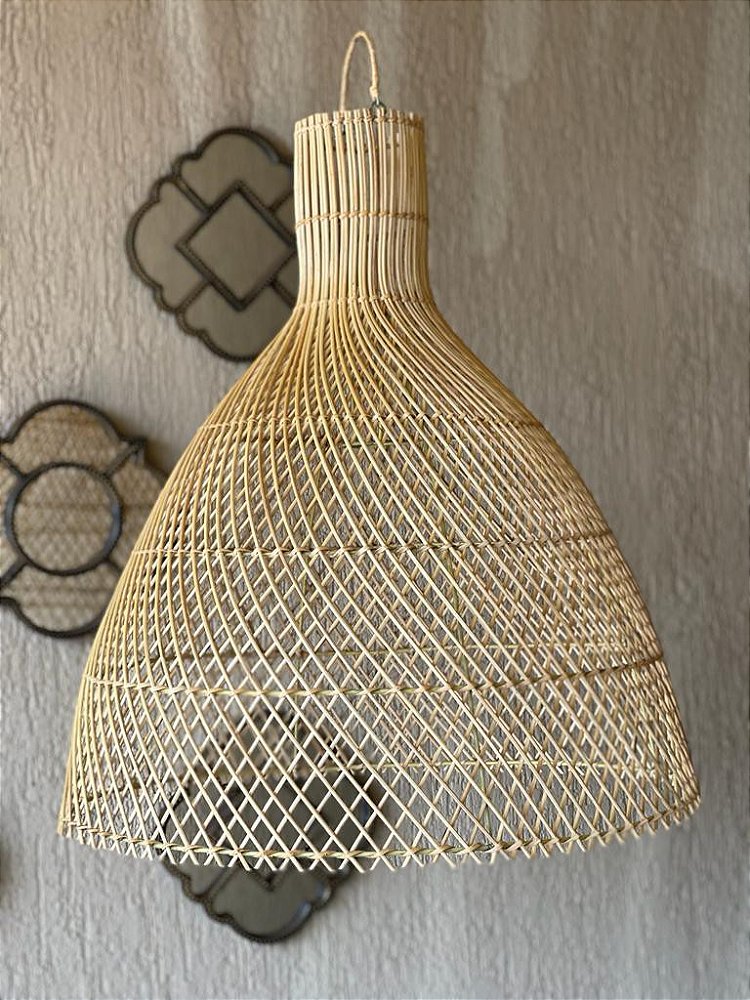 Luminária de Teto Ratan Indonésia Marrocos For You Decoração e