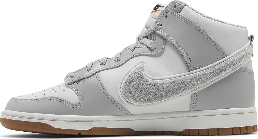 nike dunk high light grey