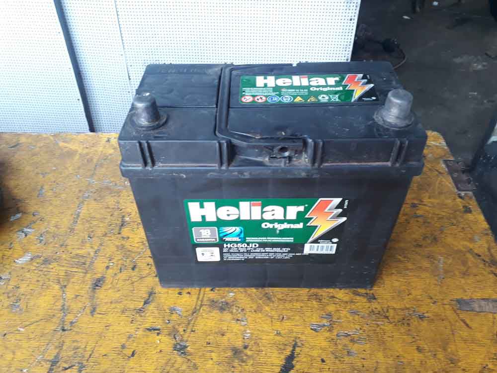 Bateria Honda Civic 12 V 50 Amperes Bond peças desmonte