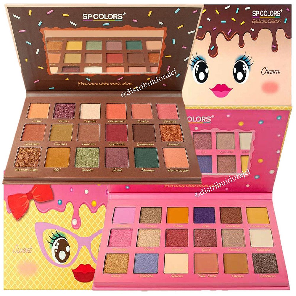 Paleta de Sombras Sweet Charm e Candy SP Colors SP231 A e B - 4 Unida - Maquiagem em Atacado, Maquiagem para Revenda, Maquiagem 25 de Março, Eletrônicos em Atacado ! Paleta de Sombras Sweet Charm e Candy SP Colors SP231 A e B - 4 Unida - Maquiagem em Atacado, Maquiagem para Revenda, Maquiagem 25 de Março, Eletrônicos em Atacado !