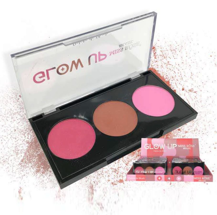 Miss Rôse Paleta Trio de Blush MS003 Maquiagem em Atacado