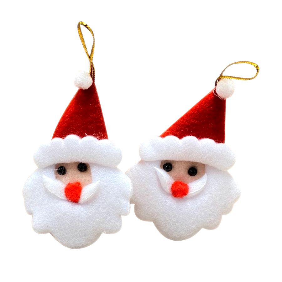 Enfeite de Natal para Pendurar de Tecido 8cm - Noel - 02 Unidades - Rizzo - Loja de Confeitaria | Rizzo Confeitaria Enfeite de Natal para Pendurar de Tecido 8cm - Noel - 02 Unidades - Rizzo - Loja de Confeitaria | Rizzo Confeitaria