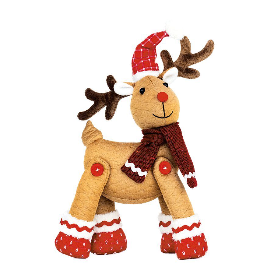 Rena Decorativa Gorro e Cachecol - 01 unidade - Cromus Natal - Rizzo - Loja de Confeitaria | Rizzo Confeitaria Rena Decorativa Gorro e Cachecol - 01 unidade - Cromus Natal - Rizzo - Loja de Confeitaria | Rizzo Confeitaria