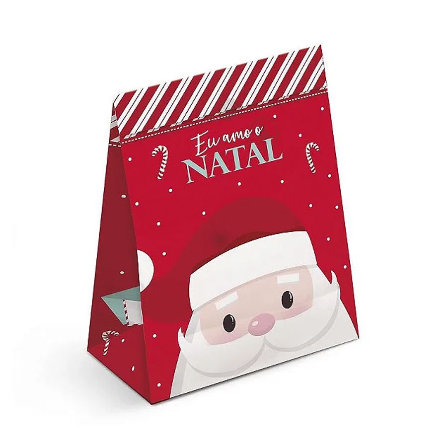Saco de Papel Para Presente Papai Noel - Nicolau - 10 unidades - Loja de Confeitaria | Rizzo Confeitaria Saco de Papel Para Presente Papai Noel - Nicolau - 10 unidades - Loja de Confeitaria | Rizzo Confeitaria