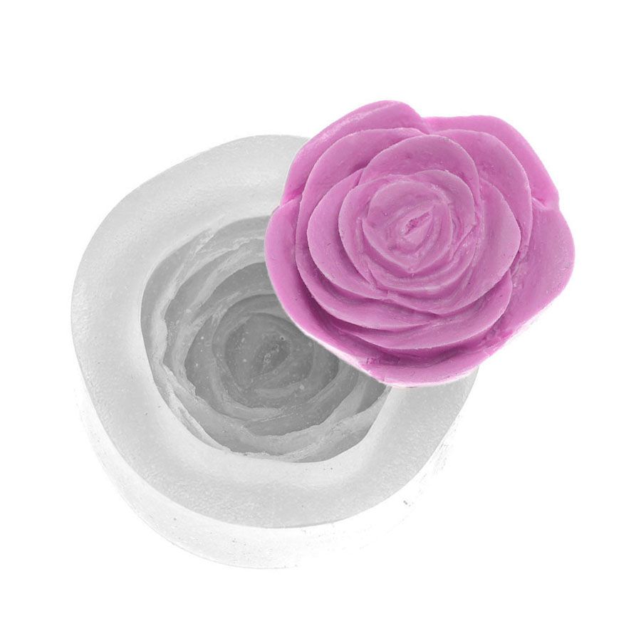 Molde de silicone Rosa Scarlett Ref. 257 Flexarte Rizzo Confeitaria - Loja  de Confeitaria | Rizzo Confeitaria