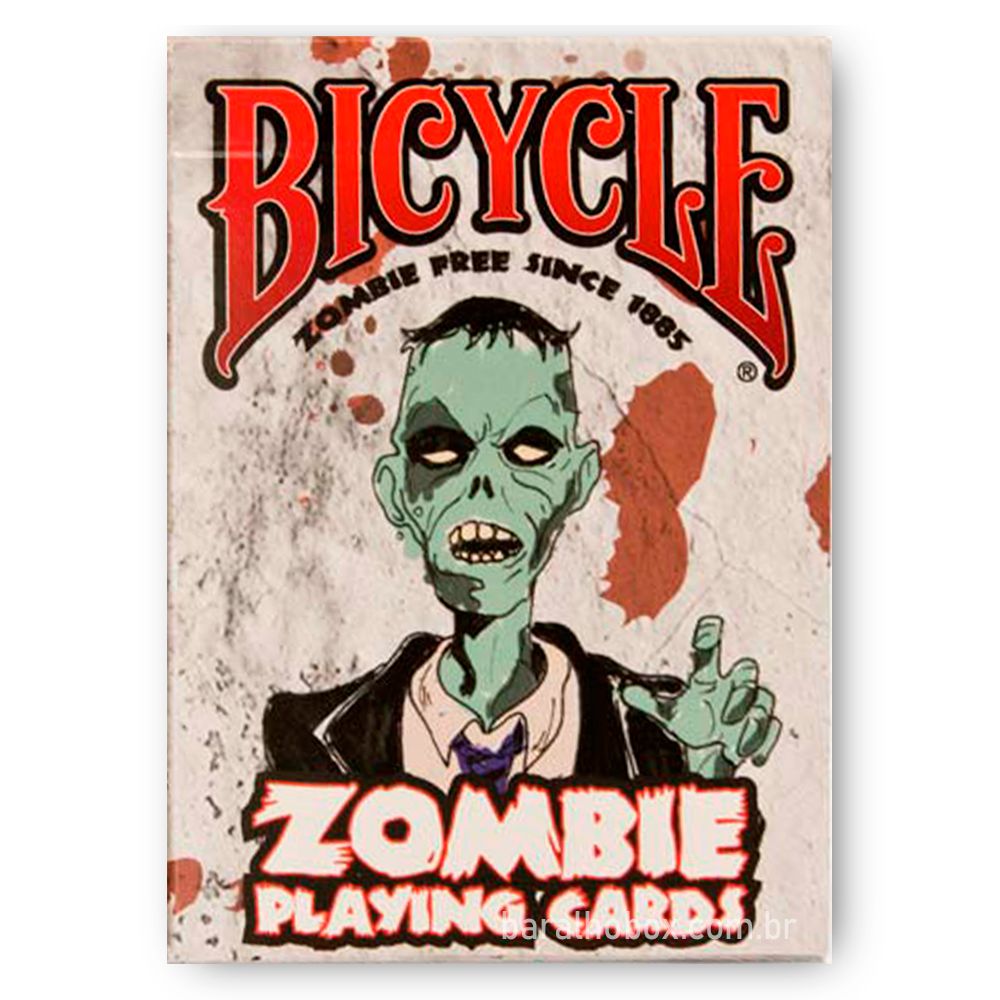Baralho Bicycle Zombie Playing Cards - Baralho Box - Sua 