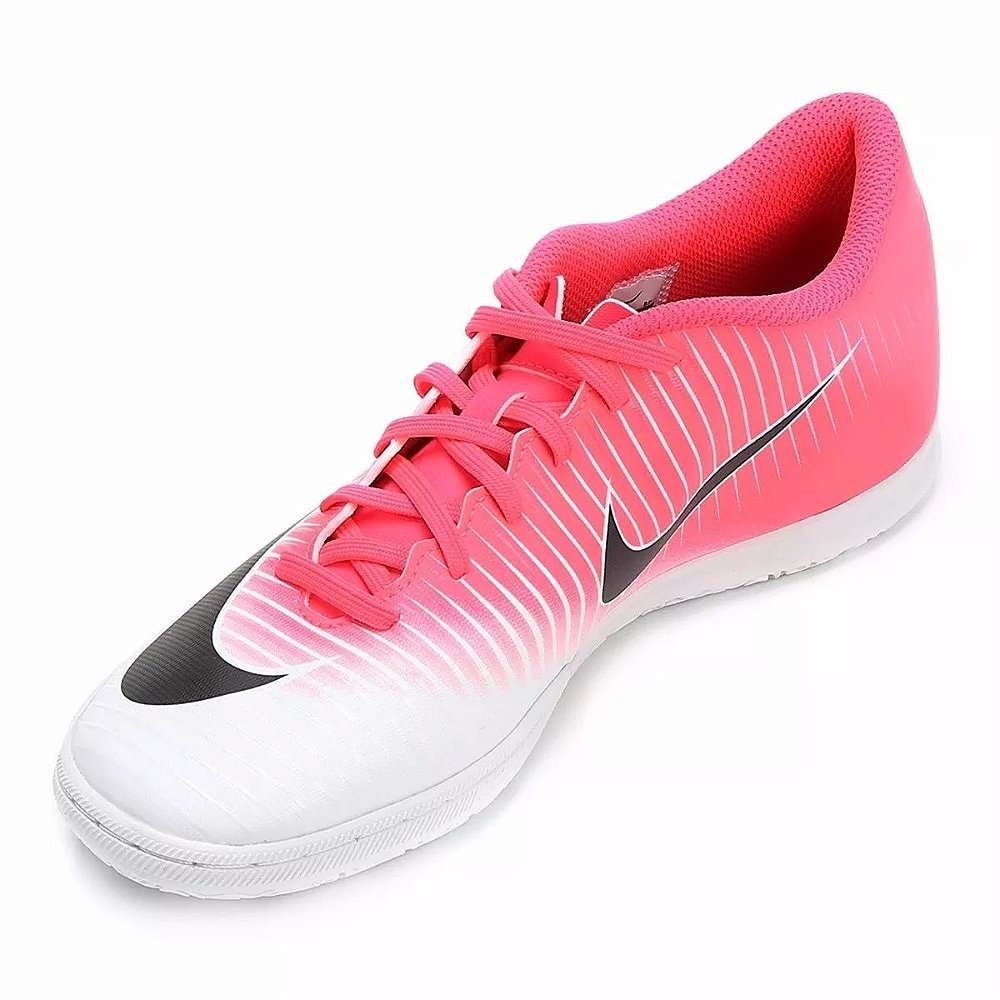 Chuteira Nike Futsal MercurialX Vortex 3 - Rosa/Branco - kaisis Calçados e  Esportes