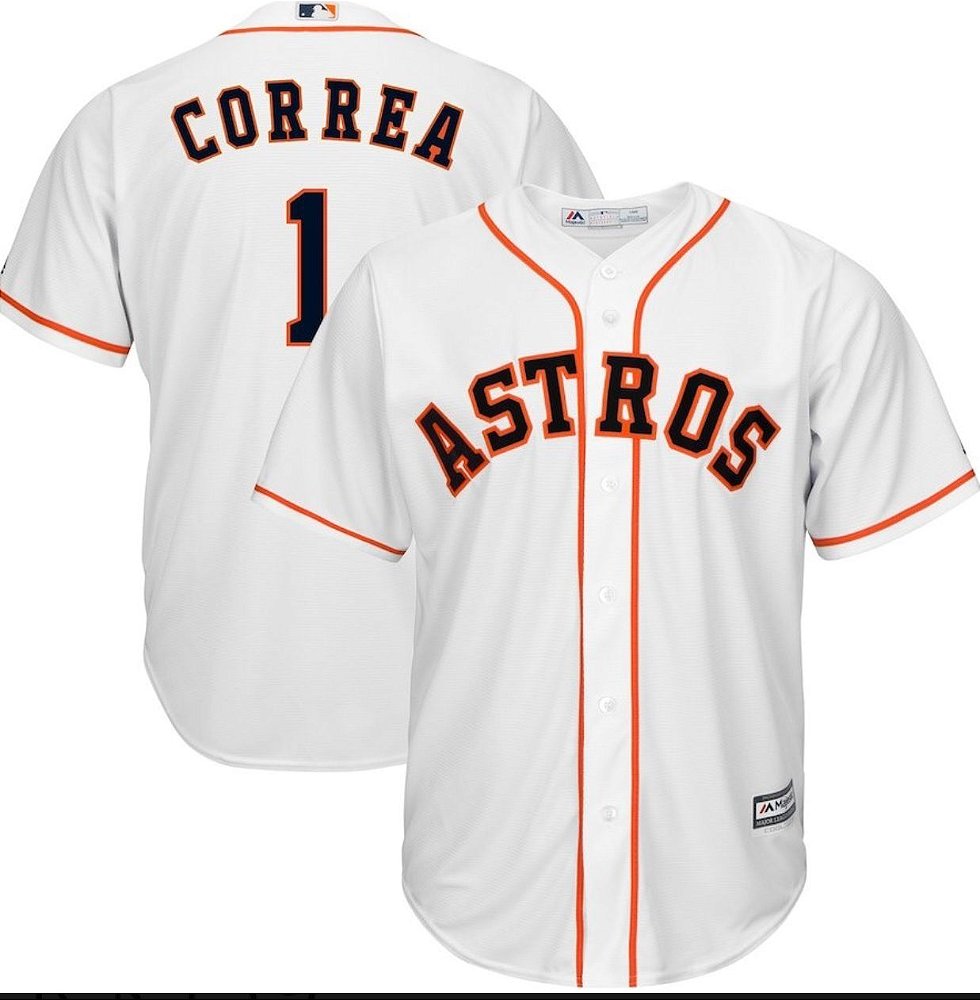 Camisa Baseball MLB Houston Astros Carlos Correa #1 - MUSGO STORE