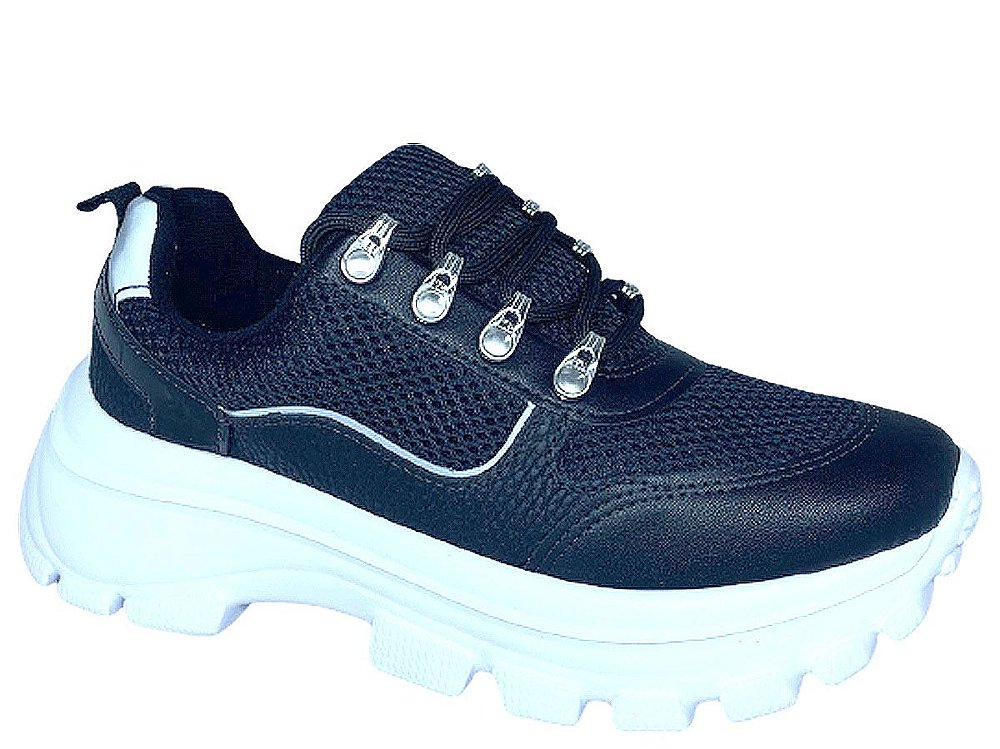 tênis vizzano chunky plataforma flatform metalizado feminino