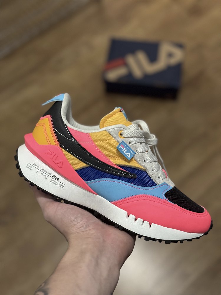 Fila Renno Sapatilhas Fila Amarelas FILA RENNO VINTAGE (pink