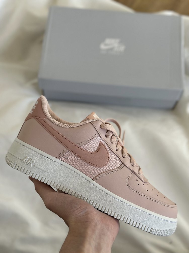 AIR FORCE 1 CROSS STITCH ''Pink'' - Corre de Rua