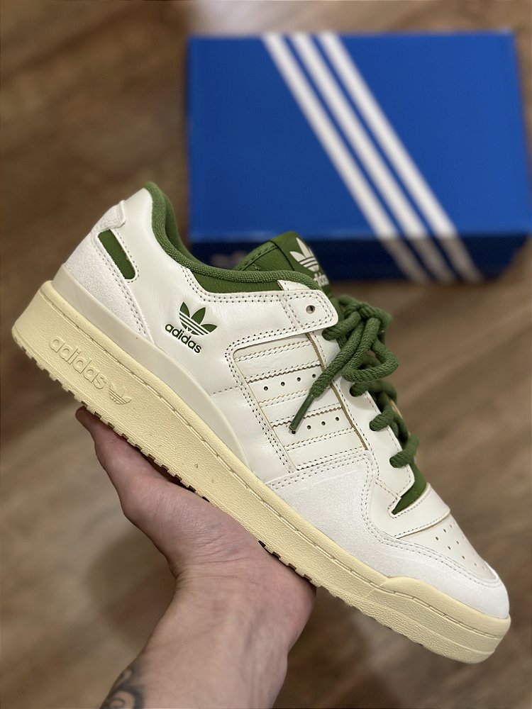 Adidas Forum Low TÃªnis Adidas Verde ADIDAS FORUM 84 LOW CL (off