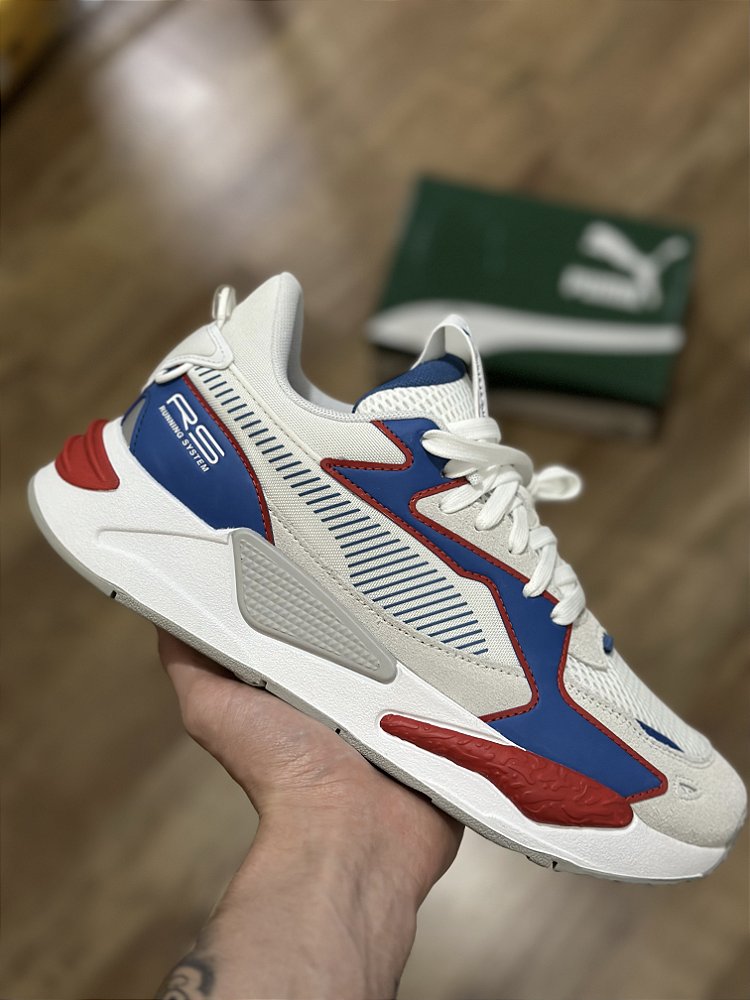 PUMA RS-Z OUTLINE (white/vallarta blue) - Corre de Rua