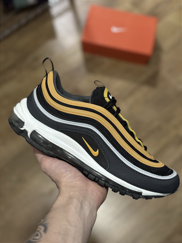AIR MAX 97 WTR (black/yellow) - Corre de Rua