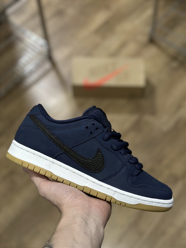 【時間指定不可】 NIKE SB DUNK LOW PRO ISO “Navy Gum” - Corre de Rua 靴