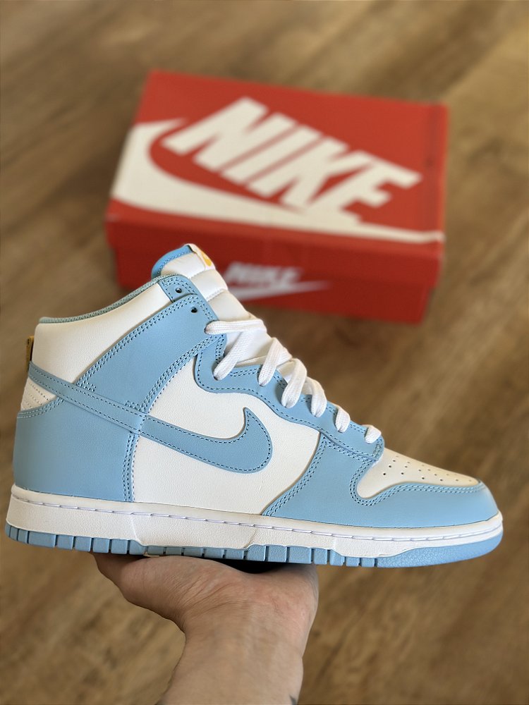 ダンク ハイ ブルーチル Nike Dunk High Blue Chill NIKE DUNK HI RETRO “Blue Chill” - Corre de Rua