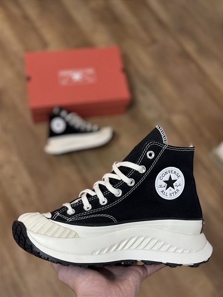 CONVERSE CTAS CONSTRUCT HI (preto) - Corre de Rua CONVERSE CTAS CONSTRUCT HI (preto) - Corre de Rua