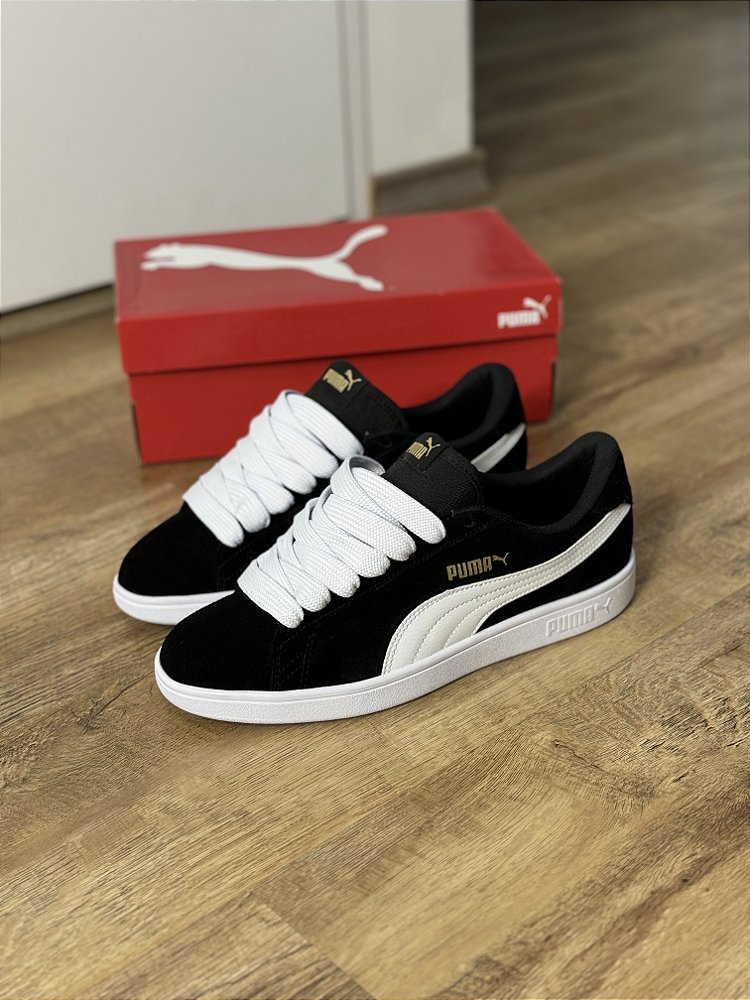 PUMA SMASH V2 + FAT LACE - Corre de Rua