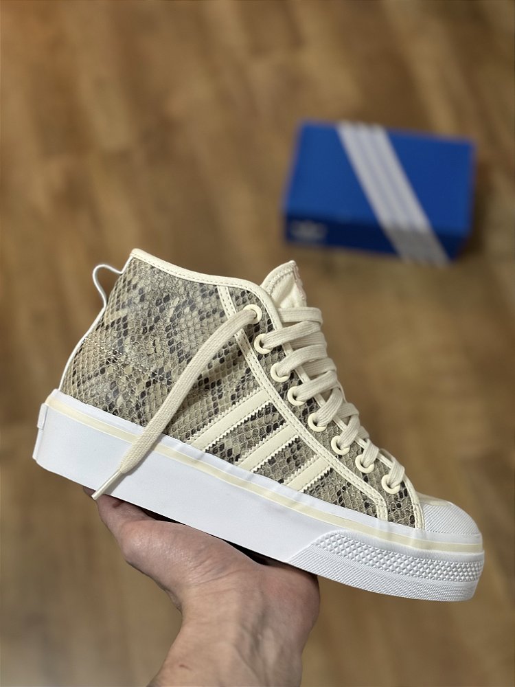 ADIDAS NIZZA PLATFORM MID - Corre de Rua