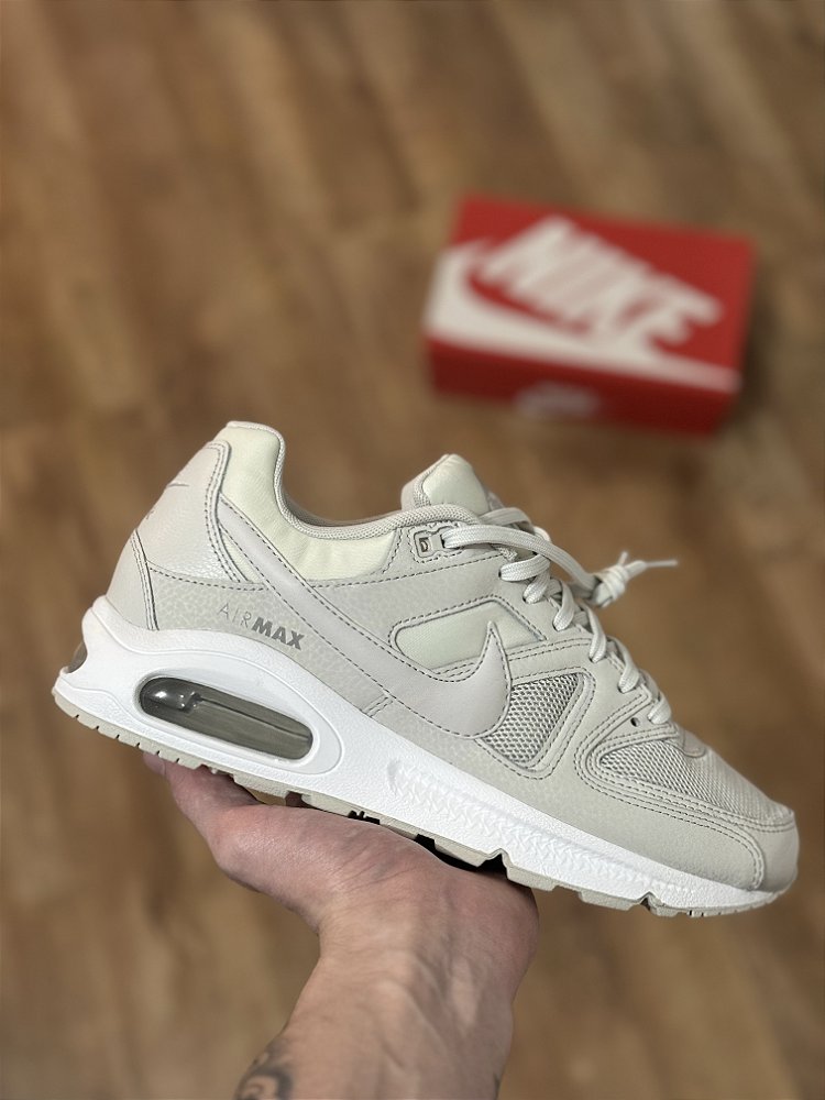 user_87549e78  NIKE AIR MAX COMMAND (ligh bone) - Corre de Rua