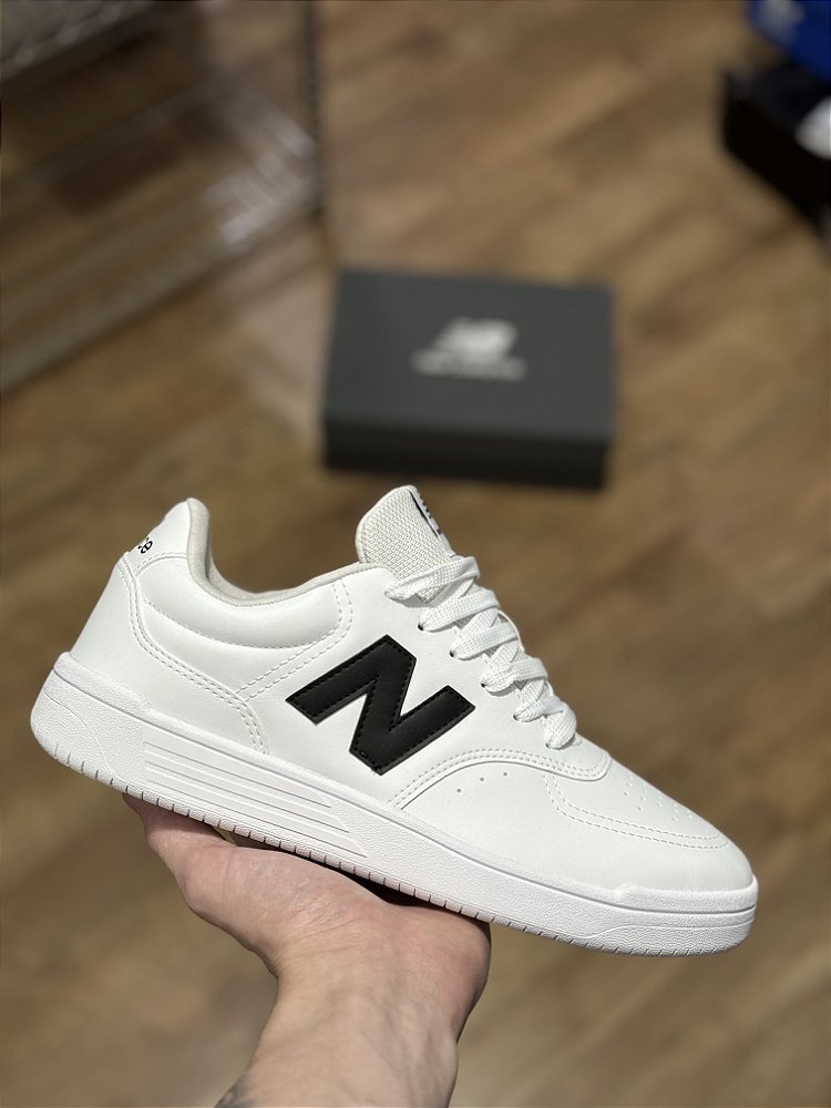 NEW BALANCE BB80 (branco/preto) Corre de Rua