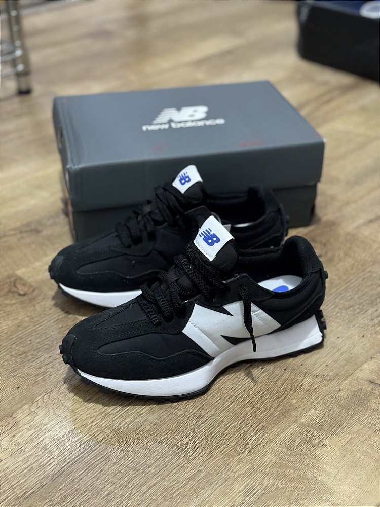 NEW BALANCE 327 (preto) - Corre de Rua