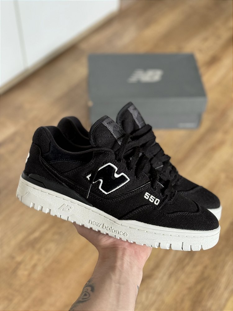 NEW BALANCE 550 (preto) Corre de Rua